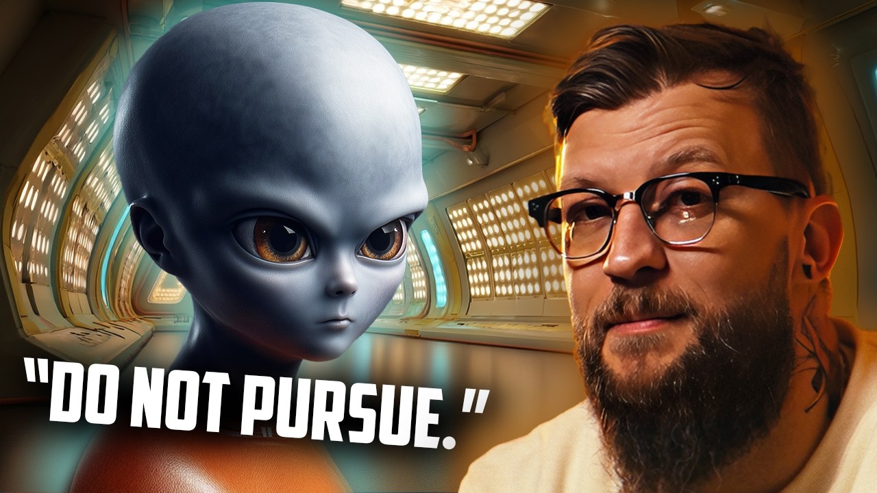 YouTube post by @Area52Investigations for Ridge. Caption reads: Direct Communication From Alien Observers - Bill....