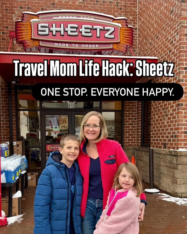 Instagram post by @scrantonmom for Sheetz. Caption reads: [...] different times… for different things 😅....