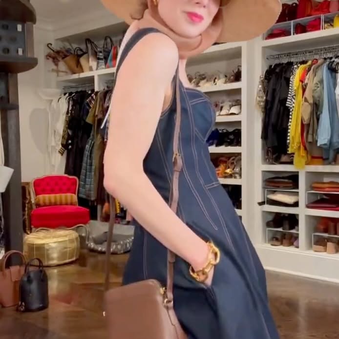 Instagram post by @carla.rockmore for TJ Maxx. Caption reads: Thanks to @tjmaxx, my summer wardrobe refresh came....
