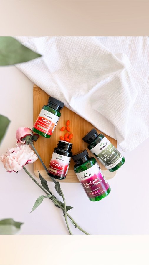 Instagram post by @courtney_sherrill_ for Swanson Health. Caption reads: #swansonpartner I’ve been taking small steps to....