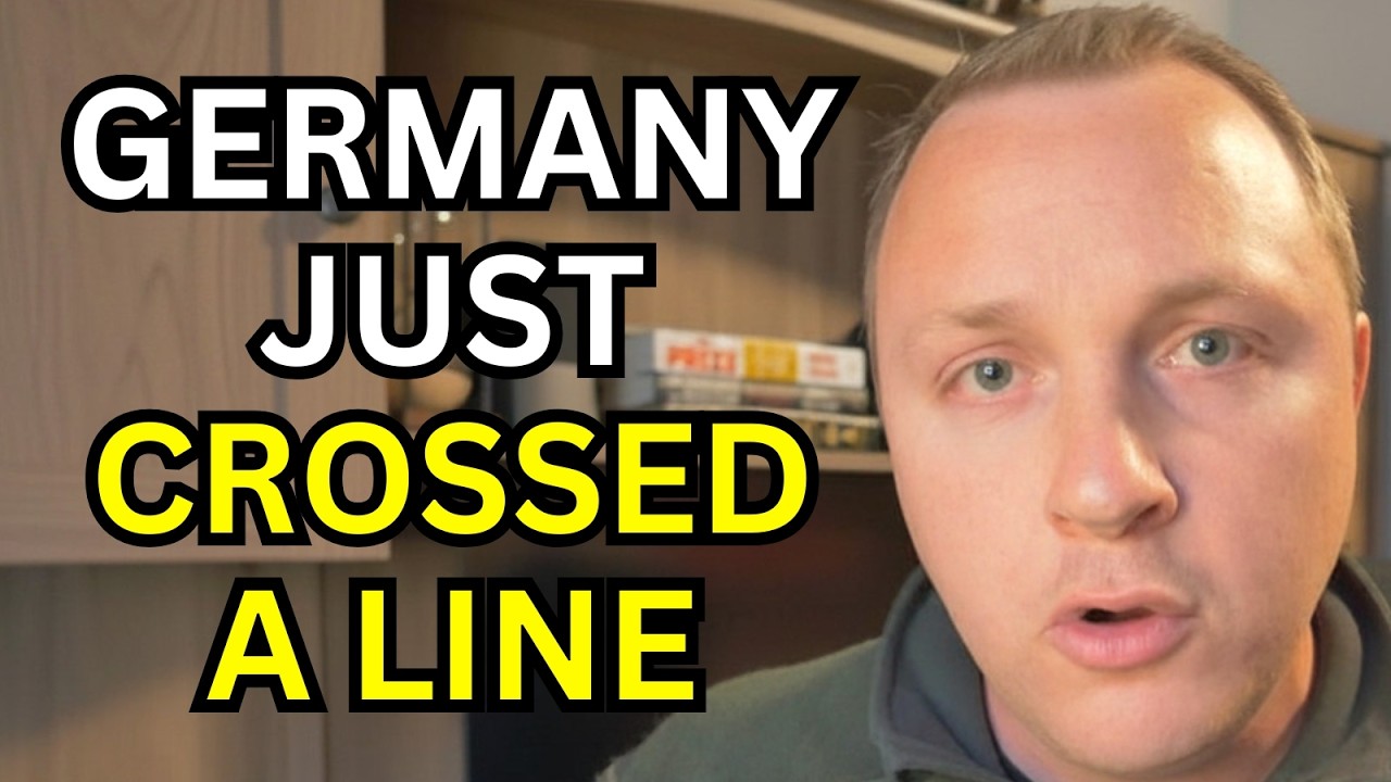 YouTube post by @PaulJWarburg for Ground Up. Caption reads: Germany is Suddenly Becoming INSANELY Powerful....