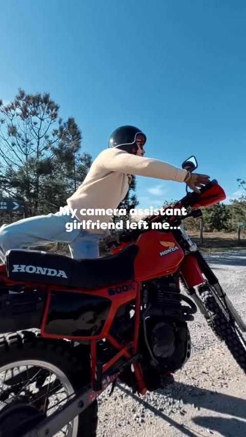 Instagram post by @scramblerofparis for Insta360. Caption reads: [...] left me… BUT no problem I now have my....