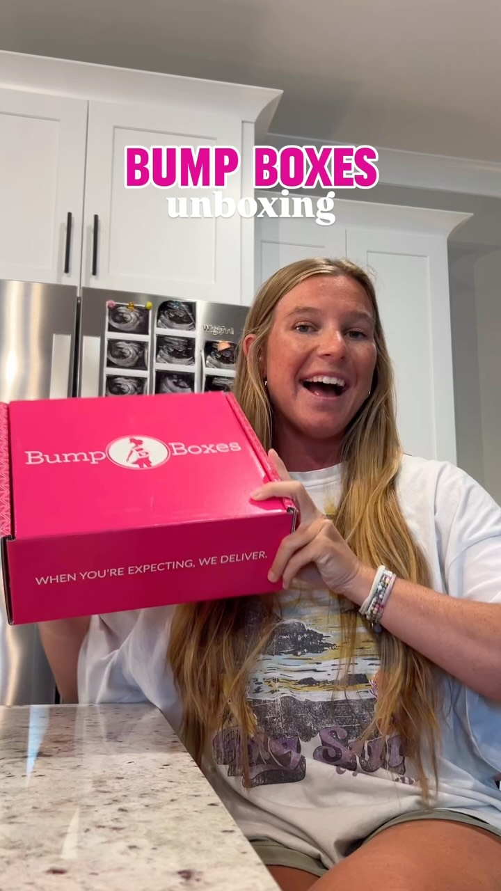 Instagram post by @lifewlittlelearners for Bump Boxes. Caption reads: @bumpboxes are so thoughtful & the perfect little....
