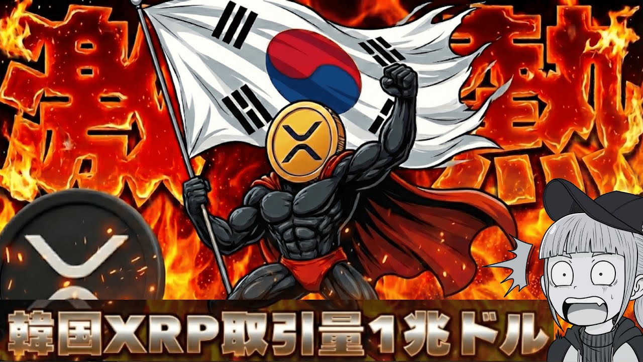 YouTube post by @zubooji for CoinMarketCap. Caption reads: [※XRP trading volume is $1 trillion] Ripple is....