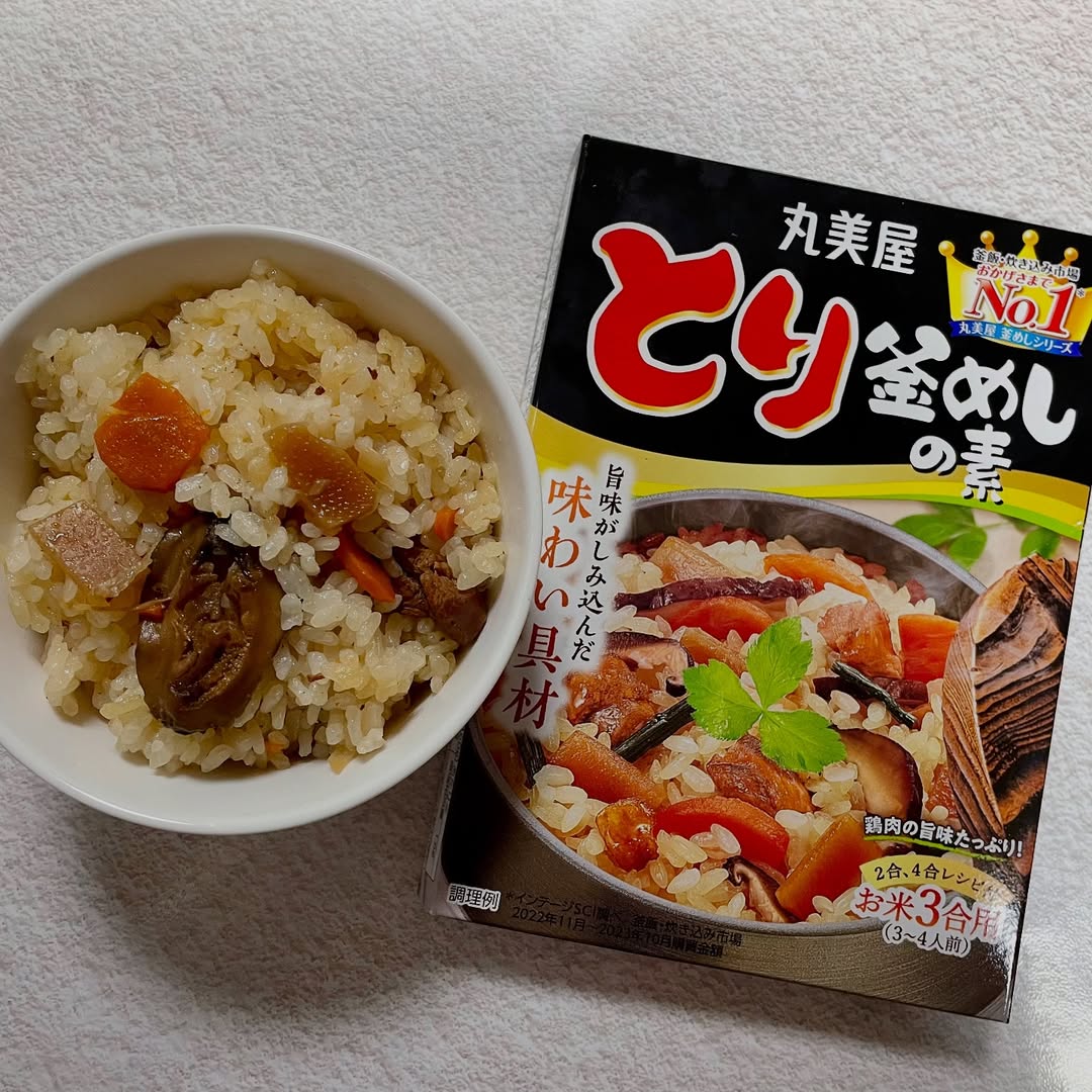 Instagram post by @yukaka_6.13 for ESSEonline. Caption reads: ⁡
ESSEファンパーティ2024に参加し⁡、丸美屋様の【 とり釜めしの素....