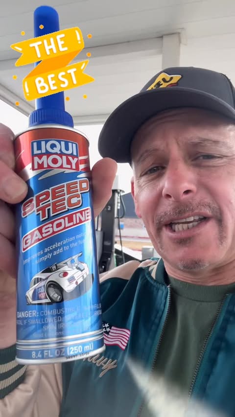 Instagram post by @stevespov for LIQUI MOLY. Caption reads: Highly recommended! This SpeedTec from LiquiMoly....