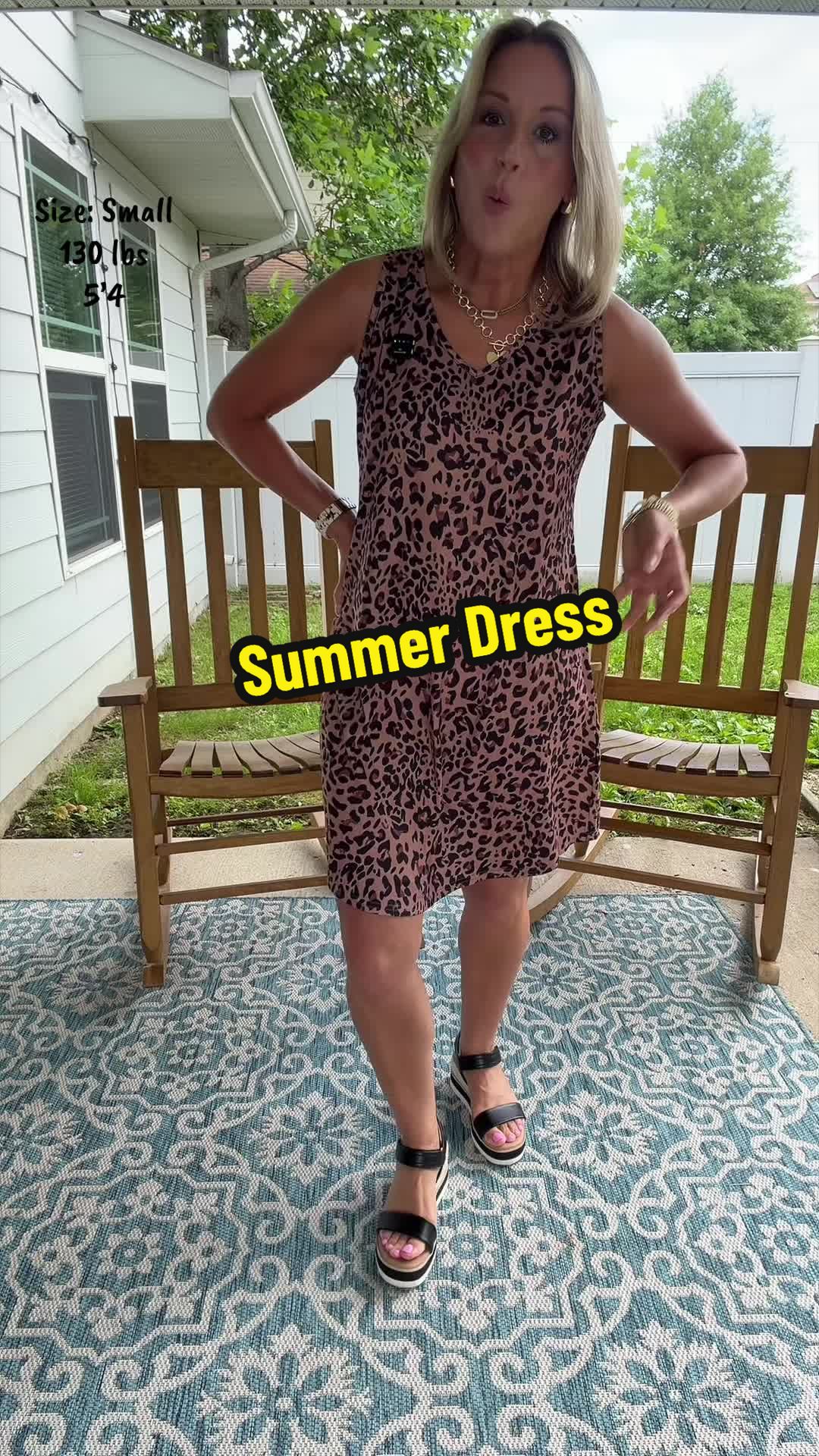 TikTok post by @carolinagirl1007 for OFEEFAN. Caption reads: [...] #SummerFashion #SummerVibes @OFEEFAN.