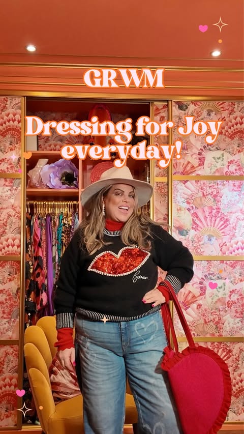 Instagram post by @interiorcurve for Vinted. Caption reads: I tried to do a polished GET READY WITH ME but I’m....