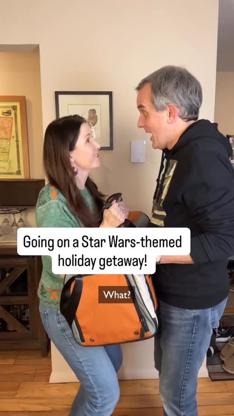 Instagram post by @jen_markham for Hallmark. Caption reads: We can’t wait!! Thank you @starwars and....