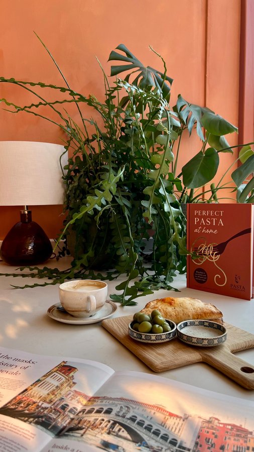 Instagram post by @ratravelgram for Pasta Evangelists. Caption reads: 🍝✨ Indulgent Pasta Delights at @pastaevangelists....