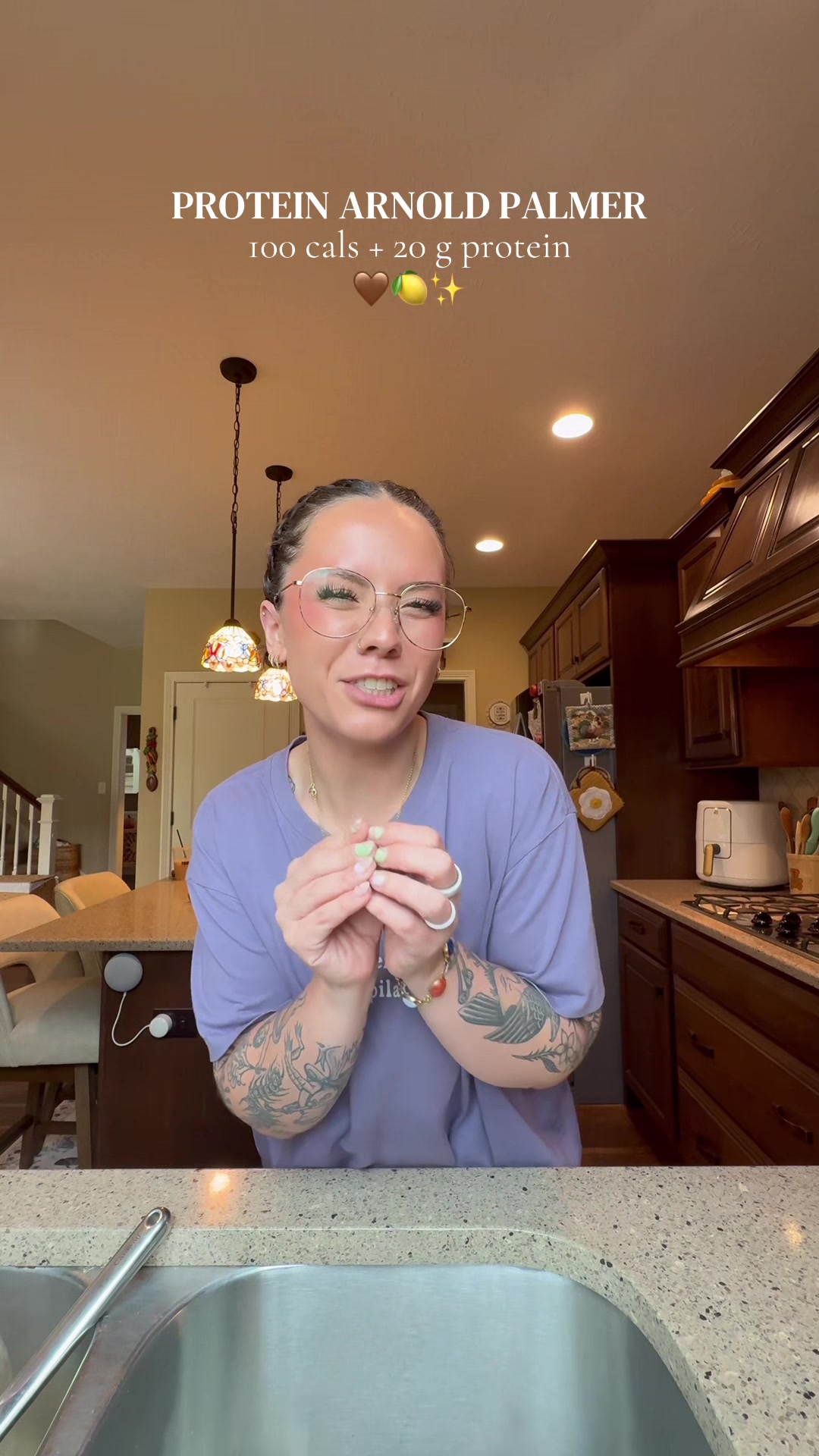 TikTok post by @jenna_bariatricbestie for Clean Simple Eats. Caption reads: [...] here 🙂‍↕️🧠✨ #highprotein #recipe @Clean....