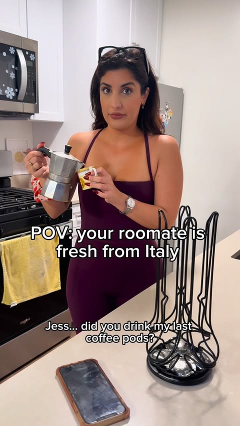 Instagram post by @jessicamarchi for QuillBot. Caption reads: [...] say this nicely… 😅

#Comedy #Italian....