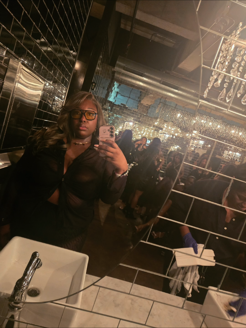 TikTok post by @djanell91 for SamsBeauty. Caption reads: [...] glad I was able to make it to @SamsBeauty....