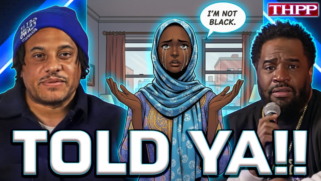 YouTube post by @THPPNetwork for Tiege Hanley. Caption reads: Corey Holcomb & Co. Drops Bombs on the Diaspora....