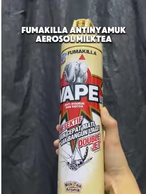 TikTok post by @kkaaz__ for Fumakilla. Caption reads: [...] checkout di keranjang kuning ya! 👇....