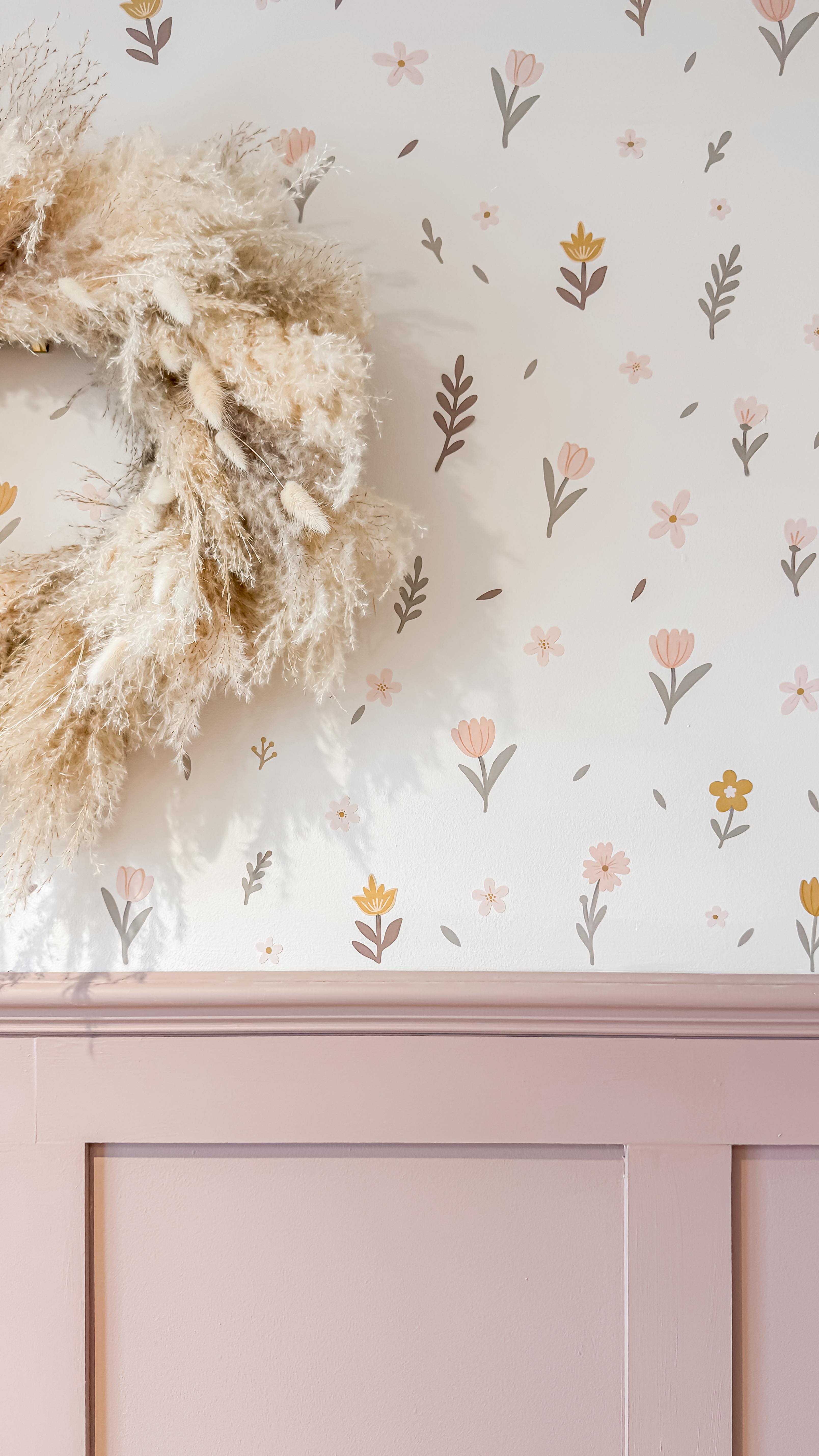 Instagram post by @my_budgethome for Nursery Stickers. Caption reads: [...] special finishing touch 🌷

Ad....