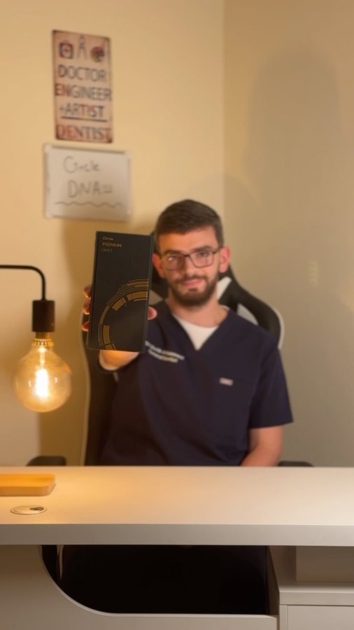 Instagram post by @dr.ghaithmahmoud for CircleDNA. Caption reads: [...] in your DNA! 🧬✨ 

I recently took the....