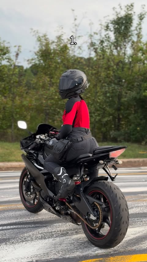 Instagram post by @luuna.rides for Loop Earplugs. Caption reads: I think I’ll be able to swing it 🤔😘....