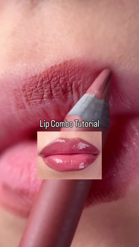 Instagram post by @noelle.makeup for LANO. Caption reads: [...] Velvet Touch Lipliner ~ 012 Raisin @lanolips....