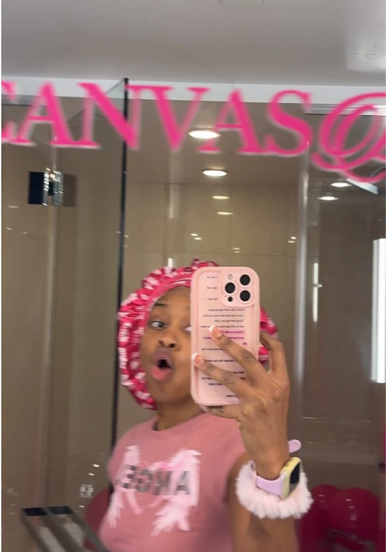 TikTok post by @jalykasmith for Canvas Beauty Brand. Caption reads: @CANVAS BEAUTY BRAND did their biggest one!!!....