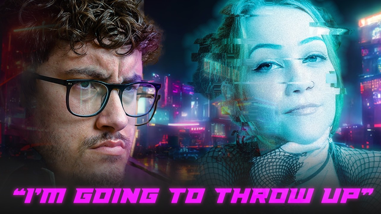 YouTube post by @CalebHammer for Domain Money. Caption reads: Failed OF E-Girl Is A Leech | Financial Audit.