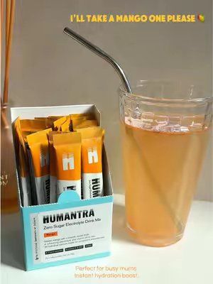 TikTok post by @mamamcguinness for Humantra. Caption reads: [...] so that’s saying something! 🥭 #humantra....