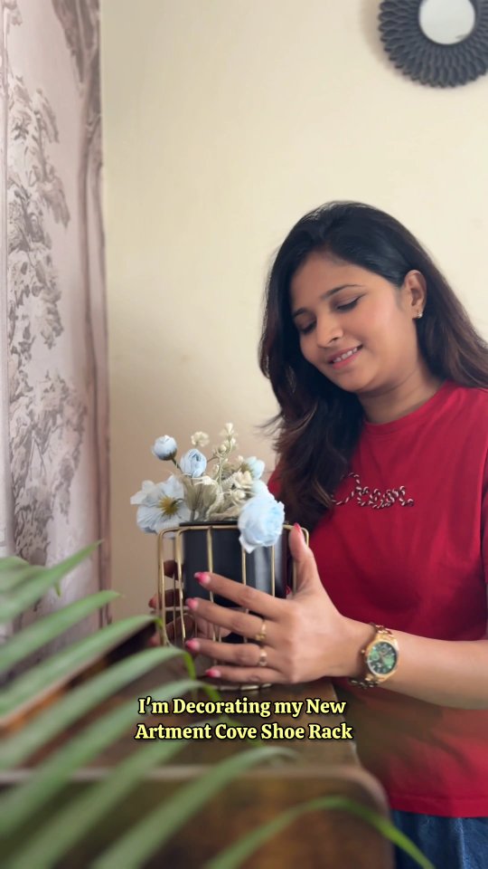 Instagram post by @drshruthi11 for The Artment. Caption reads: Who said organization can’t look chic?  Loving my....