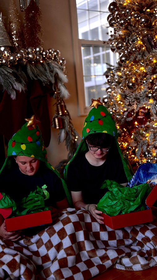 Instagram post by @rosegoldamy for Package From Santa. Caption reads: [...] the link directly to your inbox ♥️....