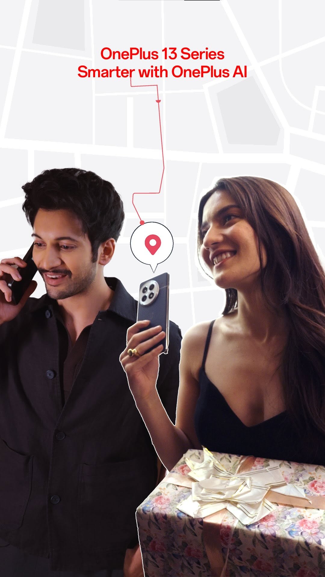 Instagram post by @rohitsaraf for OnePlus India. Caption reads: “Where’s the party tonight?” answered with....