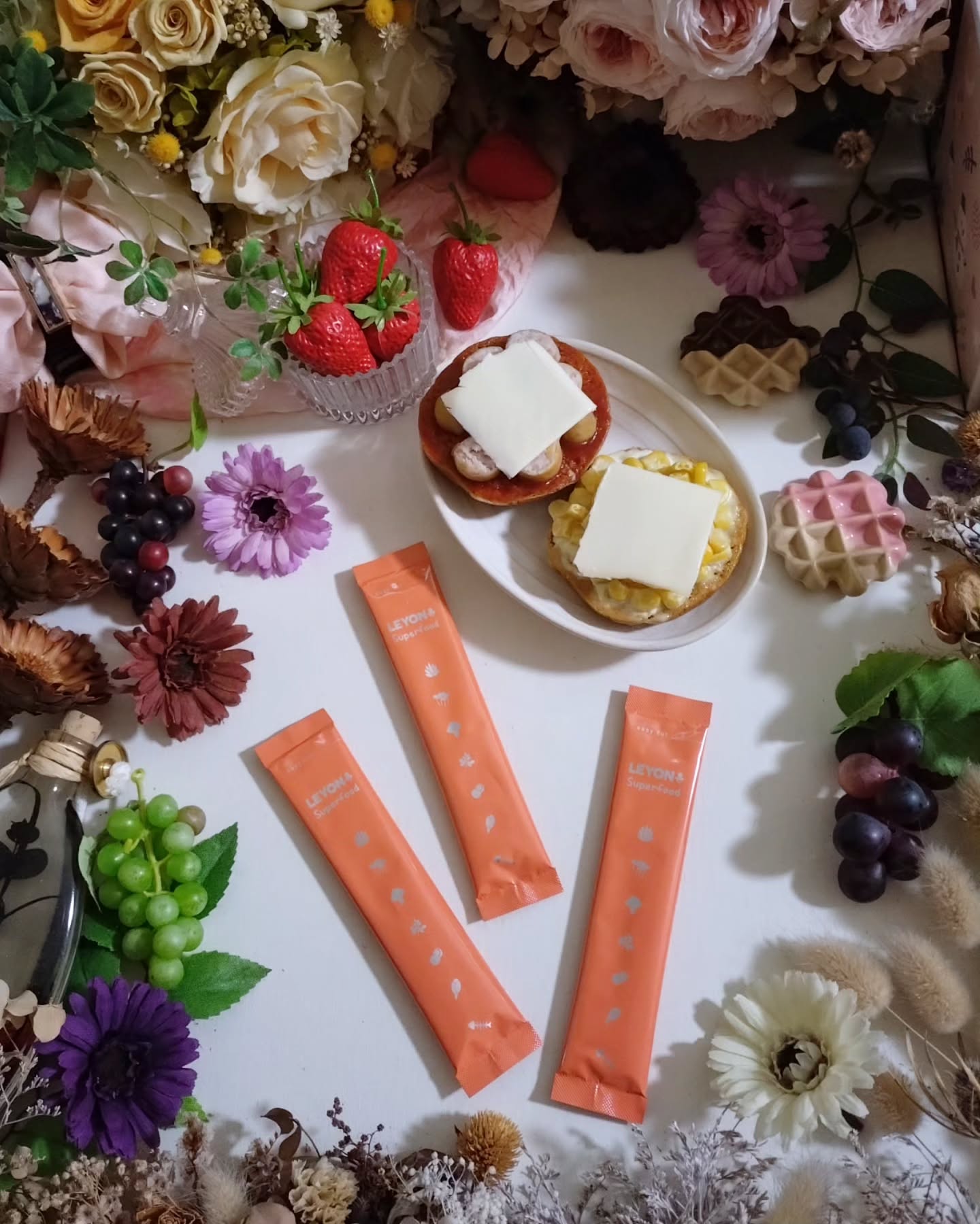 Instagram post by @keko.mama for LEYON. Caption reads: 【 子どもの偏食にお悩みなママさん&パパさんにオススメ👍....