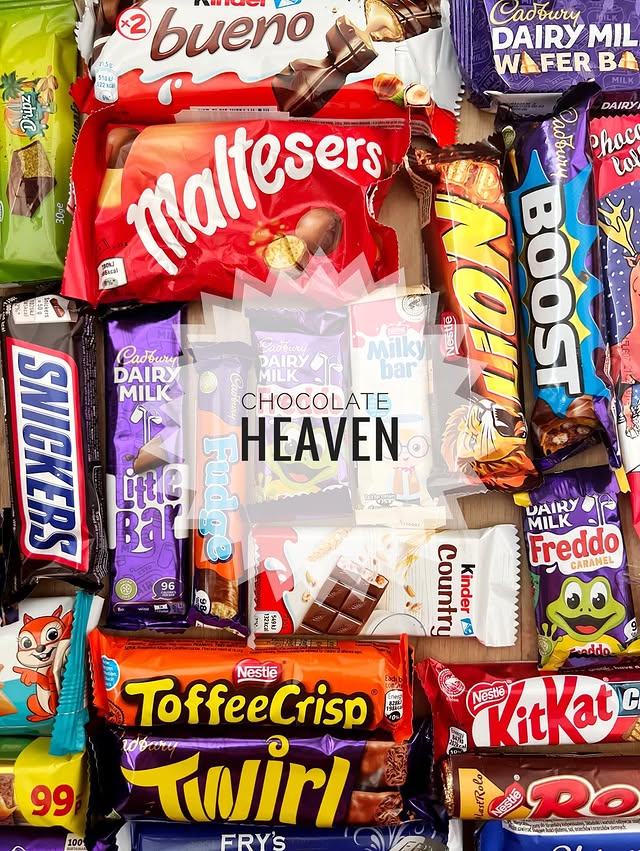 Instagram post by @bronnenrichards for Wowcher. Caption reads: ad Chocolate heaven 🍫 @wowcher have the most....