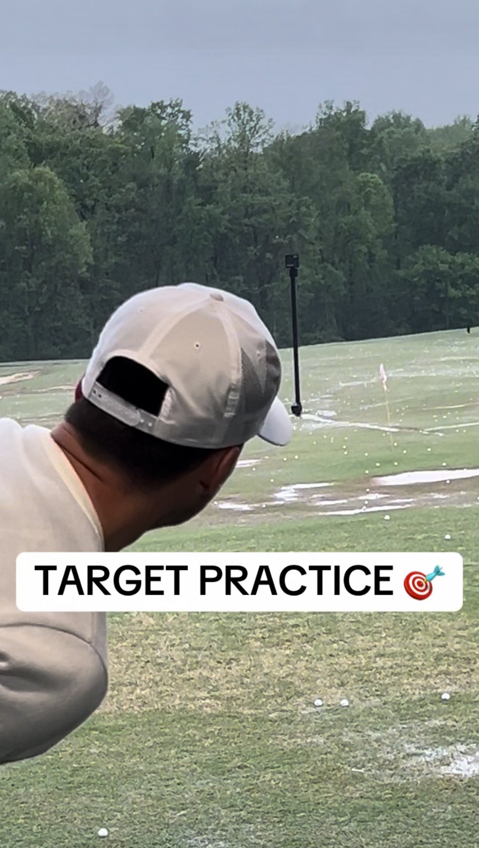 Instagram post by @michaelcaan for VICE GOLF. Caption reads: How many tries is this taking you? @michaelcaan.