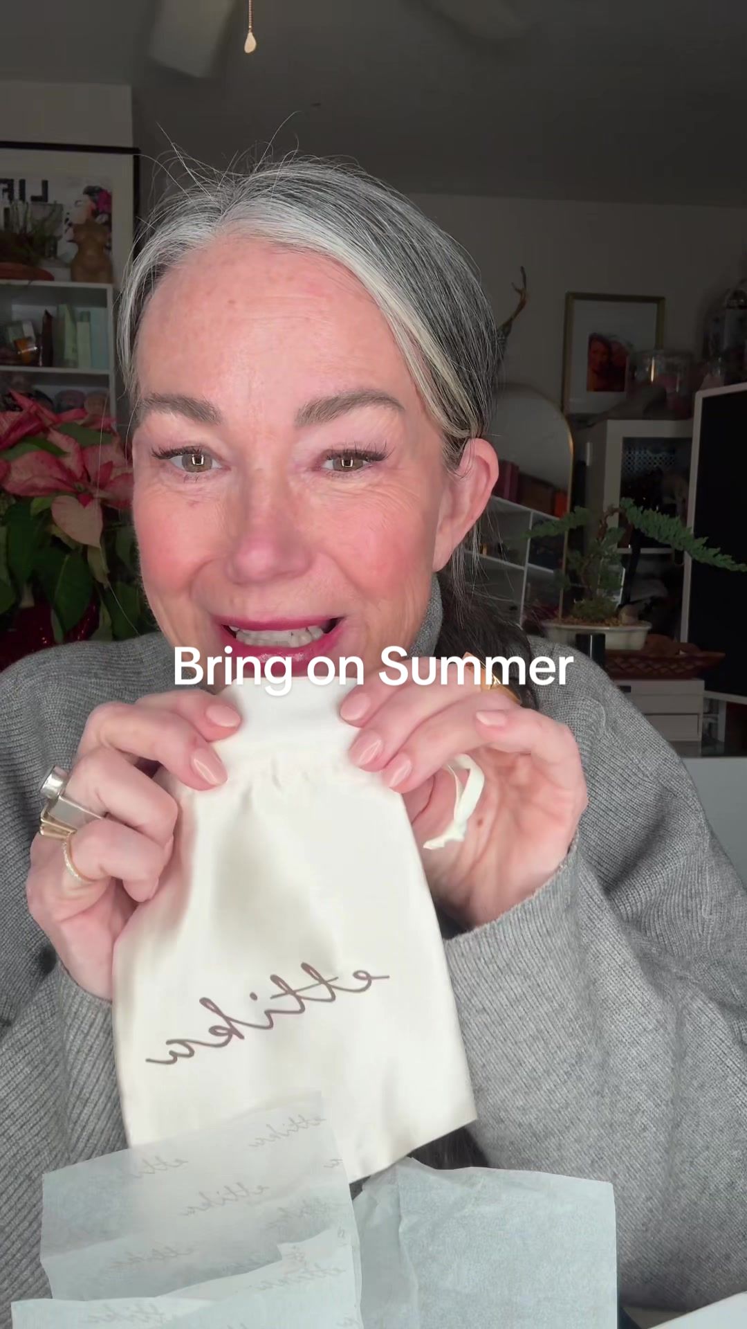 TikTok post by @aestheticaleestyled for Ettika. Caption reads: @Ettika Luck + Love  💙Stunning Turquoise 💛 [...].