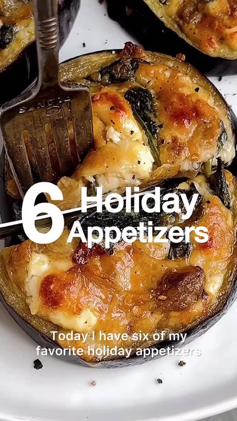 Instagram post by @starinfinitefood for The Chalkboard Mag. Caption reads: HOLIDAY APPETIZER GUIDE! 6 of my favorite apps for....