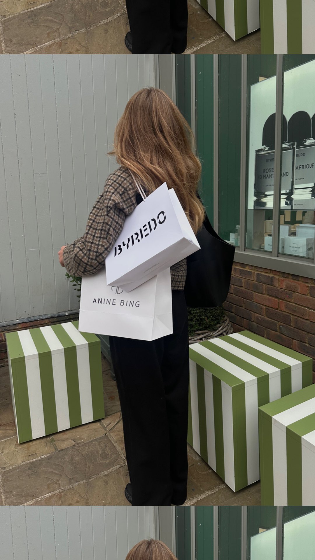 Instagram post by @_amyward for Bicester Village. Caption reads: October at @bicestervillage isn’t just about the....