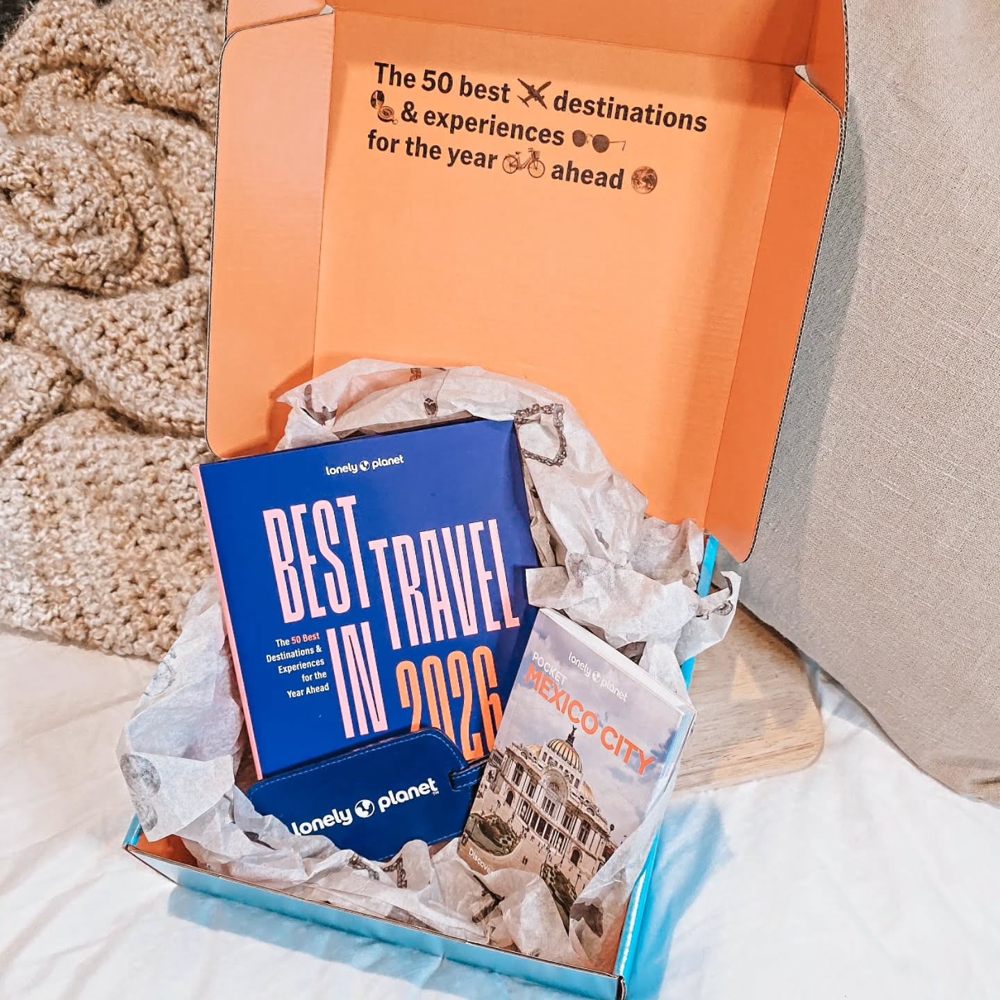 Instagram post by @k2reader for Lonely Planet. Caption reads: [...] 🌍✈️⁣ Thank you @sabrina_dax_pr....