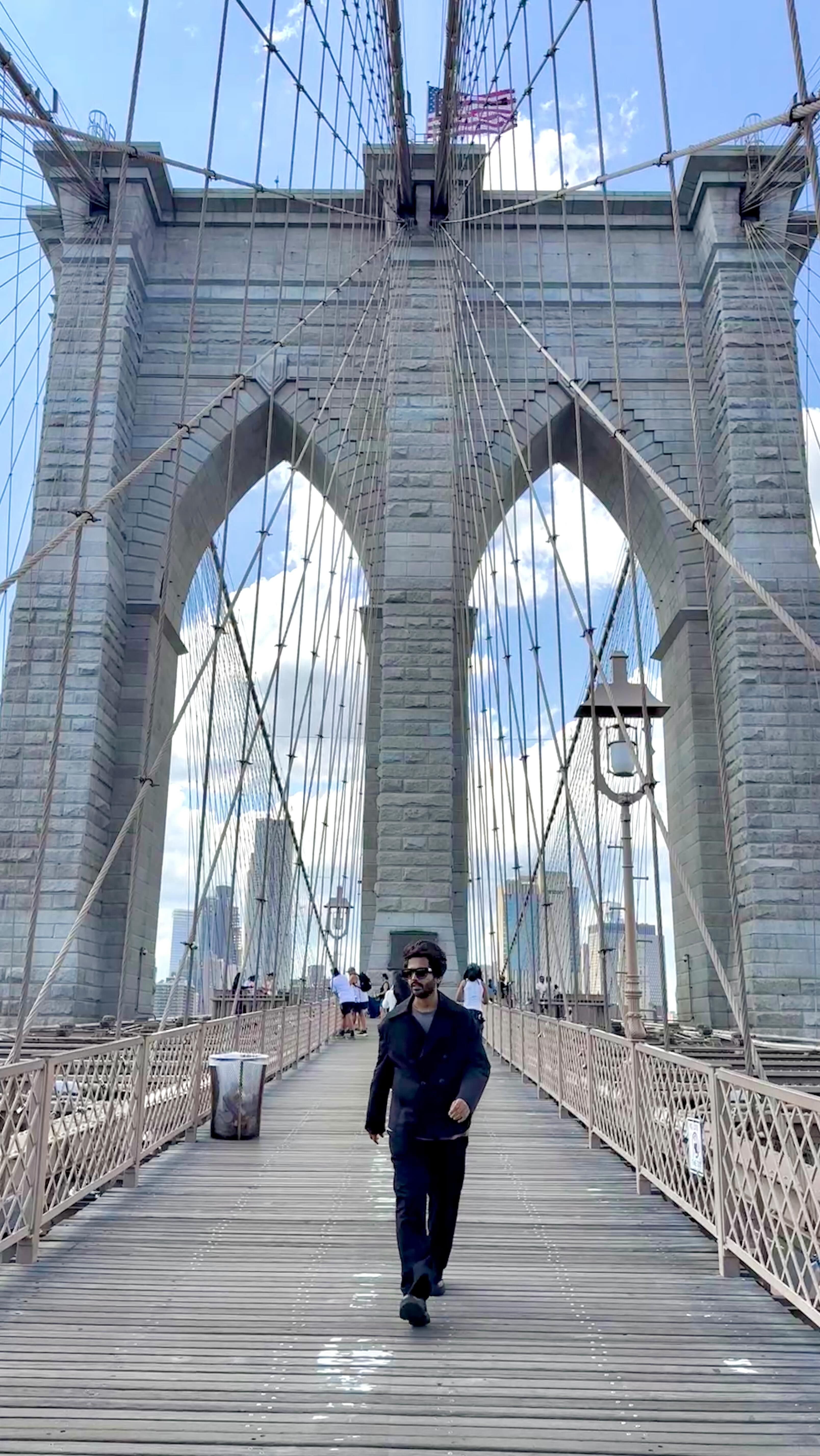 Instagram post by @iamshashh for Visit The USA. Caption reads: In every heartbeat, in every breath… today is all....