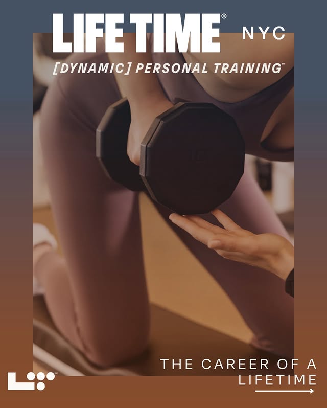 Instagram post by @ancc_3 for Life Time. Caption reads: Where NYC’s best become industry leaders.

Our....