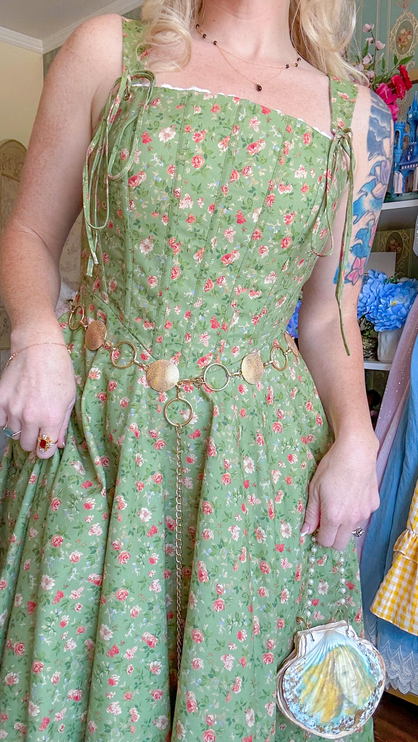 Instagram post by @travelmomoirs for JessaKae. Caption reads: Whimsical Autumn dress Haul from @jessakae 🍂✨....