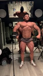 Instagram post by @philduranfit for Jed North. Caption reads: How we lookin 

@jed_north 15% off code:....