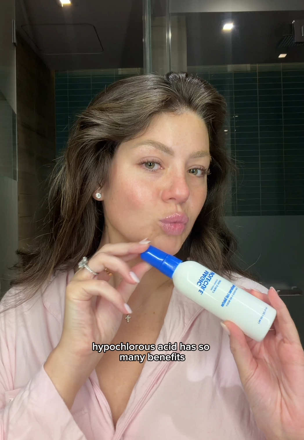TikTok post by @taaydsouza for Magic Molecule. Caption reads: A staple in my skincare routine! @Magic Molecule....
