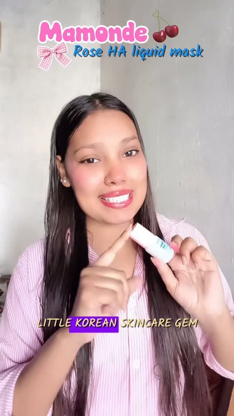 Instagram post by @its__malvika for Mamonde. Caption reads: [...] This little Korean skincare gem is the....