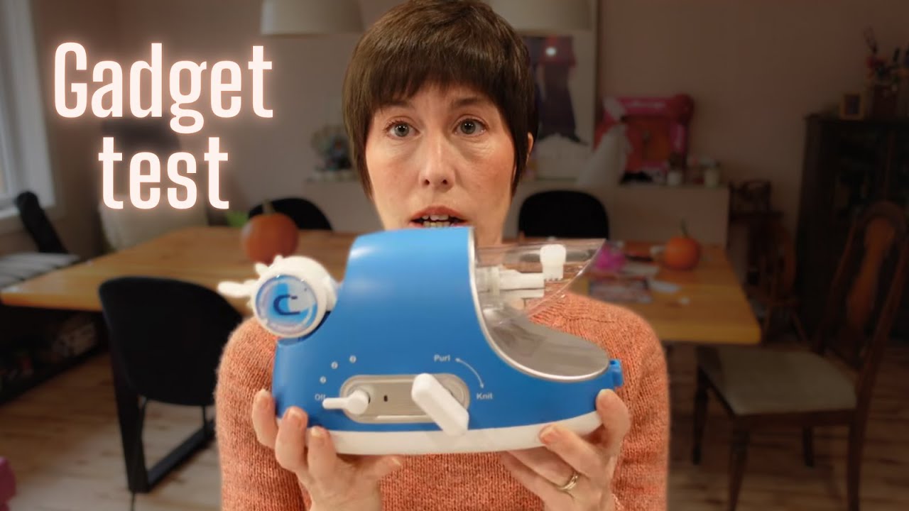 YouTube post by @cloknits for Darn Good Yarn. Caption reads: [...] yarn? Get 15% off your order at Darn Good....