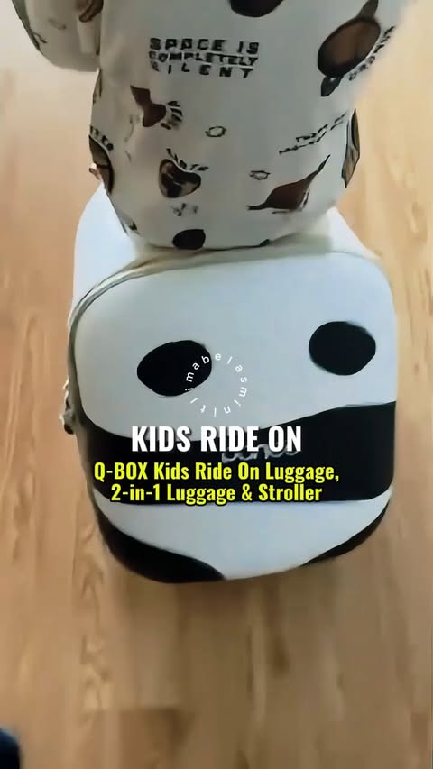 Instagram post by @15mygag for Shopee Malaysia. Caption reads: Anak penat/malas jalan? Bagi dia RIDE! 🐼 Budak2....