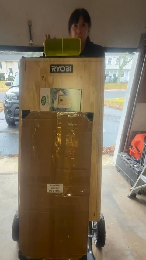 Instagram post by @muaythaijody for RYOBI Tools. Caption reads: [...] have to be complicated.

I set up my....