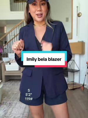 TikTok post by @alexandraryoo for Imilybela. Caption reads: [...] #tiktokshopstockup #ootd #imilybela....