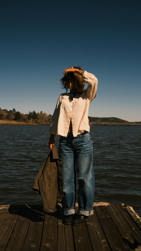 Instagram post by @kendraagreenwood for Lucky Brand. Caption reads: The perfect pieces for spring!!! #Ad....