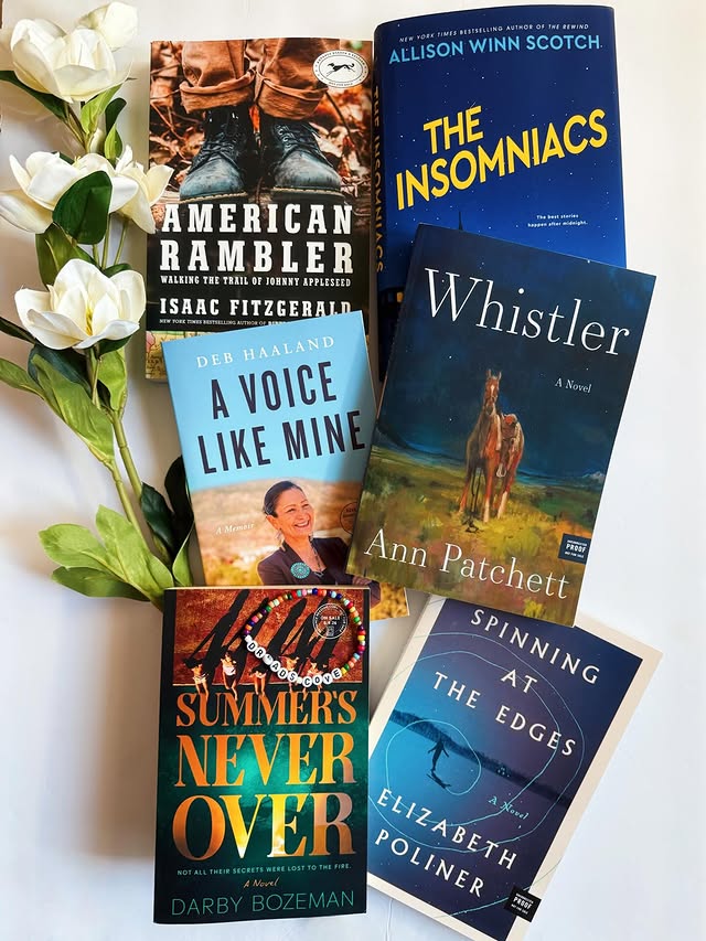 Instagram post by @aneedleinmybookstack for Harper Books. Caption reads: [...] to #partners, @aaknopf, @berkleypub,....