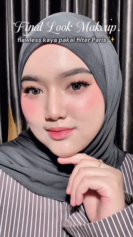 Instagram post by @dwiffahraherz for MS GLOW. Caption reads: [...] and SPF in one? I’m in 💖 #AuthenticMSGLOW....