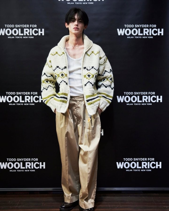 Instagram post by @gennosuke_809 for Todd Snyder. Caption reads: [...] 
@woolrich 
@toddsnyderny.